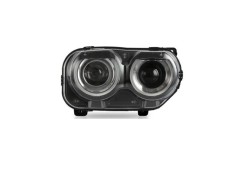 Far Dodge Challenger, 09.2014-2024, montare fata, dreapta, cu lumini de zi tip LED; Tip=USA; D3S+LED; manual; fara bec xenon; cu capac; Omologare: SA
