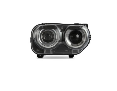 Far Dodge Challenger, 09.2014-2024, montare fata, dreapta, cu lumini de zi tip LED; Tip=USA; D3S+LED; manual; fara bec xenon; cu capac; Omologare: SA foto