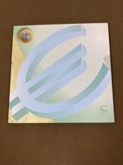 Italia 2004 - set de euro bancar de la 1 cent la 2 euro + monedă comemorativă din argint de 5 euro BU