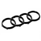 Emblema Grila Fata Pentru Audi A1 A3 A4 S4 A5 S5 A6, 273mm, negru lucios