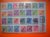 HOPCT LOT NR 633 AUSTRIA -28 TIMBRE VECHI-STAMPILAT