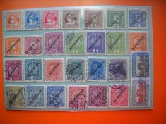 HOPCT LOT NR 633 AUSTRIA -28 TIMBRE VECHI-STAMPILAT