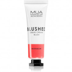 MUA Makeup Academy Blushed Liquid Blusher fard de obraz lichid culoare Watermelon 10 ml