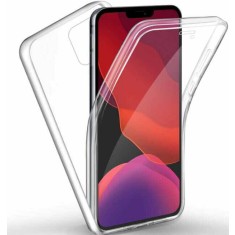 Husa iPhone 12 Pro Max 360 Grade silicon fata TPU spate Transparenta