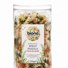 Paste Fainoase Fusilli din Spelta Tricolore Bio 250 grame Biona