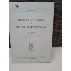 Revista italiana di studi Napoleonici nr.32 anno XII (1975)