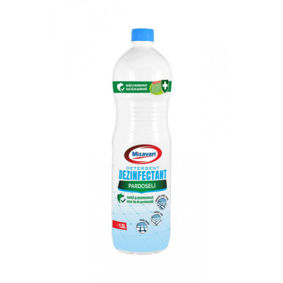 Dezinfectant Detergent Pardoseli Misavan, 1.5L, Dezinfectant Lichid pentru Casa, Solutie Lichida pentru Podele, Solutie Dezinfectanta pentru Pardoseal foto