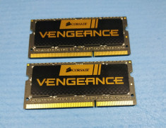 RAM DDR3 kit 16GB 2 x 8GB VENGEANCE CORSAIR 2RX8 PC3 12800 la 1600Mhz laptop foto