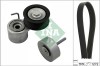 INA 529 0245 10 Set curea transmisie cu caneluri
