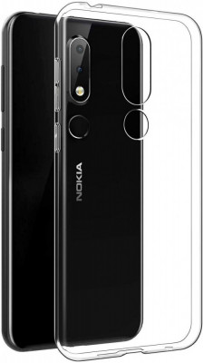 Husa NOKIA 7.1 Plus - Luxury Slim Case TSS, Transparent foto