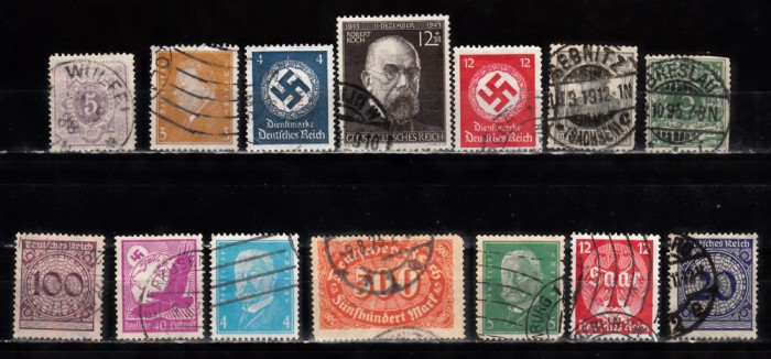 A7 T4 102 - Timbre foarte vechi - Germania