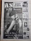 ziarul formula as 1 - 8 februarie 1998 - demi moore ,gigi caciuleanu