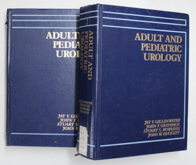 ADULT AND PEDIATRIC UROLOGY by JAY Y. GILLENWATER ... JOHN W. DUCKETT , 1987 *MICI DEFECTE COTOR foto