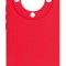 Husa de protectie din silicon pentru Honor Magic5 Lite, SoftTouch, interior microfibra, Rosu