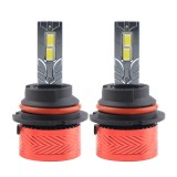 Set 2 LED-Uri Auto Techstar&reg; P14, 9007, 120W, 18000 Lumeni, 6000K, 12-24V, Unghi Fascicul 360&deg;, CSP 3570, Canbus, Radiator Aluminiu, Racire Cooling Te