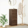 VidaXL Bufetă Stejar maro 37,5x35x99 cm Lemn prelucrat 861703
