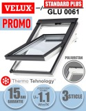 Fereastra mansarda Velux GLU 0061, poliuretan, 3 sticle, maner sus