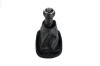 Manson Schimbator + Nuca Vw Passat B5 / B5.5 (1996-2005) 5 Trepte Piele Ecologica Negru ALM