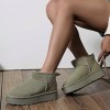 Ghete kaki din piele naturala JB1924 111, 39, 40