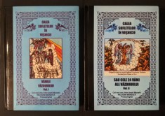 ✝ CALEA SUFLETELOR IN VESNICIE / VAMILE VAZDUHULUI Vol. 1+2 I II Nicodim Mandita 1565 pag Cele 24 de Vami Volume CARTONATE Stare ca noua Buna Vestire