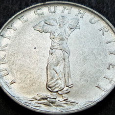 Moneda 25 KURUS - TURCIA, anul 1967 *cod 1407 A