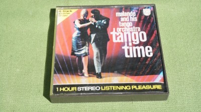 Banda magnetofon originala MALANDO &amp;amp; his orchestra Tango foto