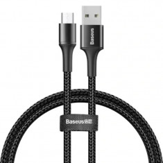 Cablu Date Micro Usb Baseus Halo 3A 0.5m Negru