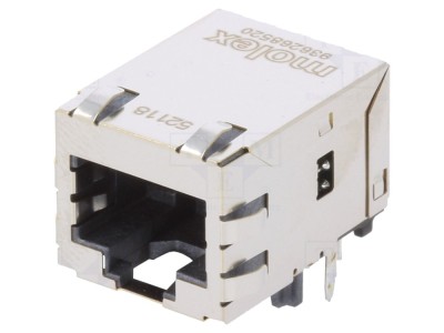 Conector RJ45 ecranat cu transformator foto
