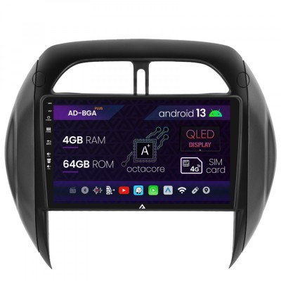 Navigatie Toyota RAV4 (2003-2005), Android 13, A-Octacore 4GB RAM + 64GB ROM, 9 Inch - AD-BGA9004+AD-BGRKIT109V4 foto