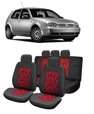 Set Huse scaune auto VW GOLF IV (1997 - 2004) Rosu foto
