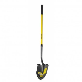 Cazma semirotunda Topmaster 380800, cu coada din fibra de sticla 1500 mm foto