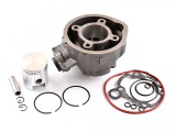 Set Motor Minarelli AM6 80cc, Bolt 12mm, LC-2T, 47mm, Revo - Cilindru, Piston, Segmenti - Motoare 2T Racire Apa