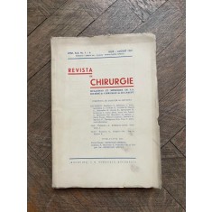 Revista de Chirurgie Anul XLVII Nr. 7-8 1939