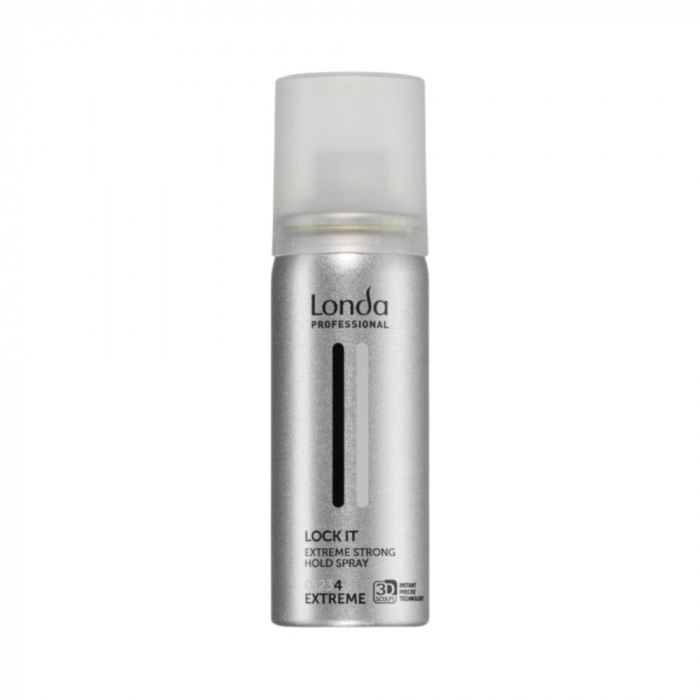 Fixativ pentru calatorii cu fixare extrema, Londa Professional, Lock It, 50ml