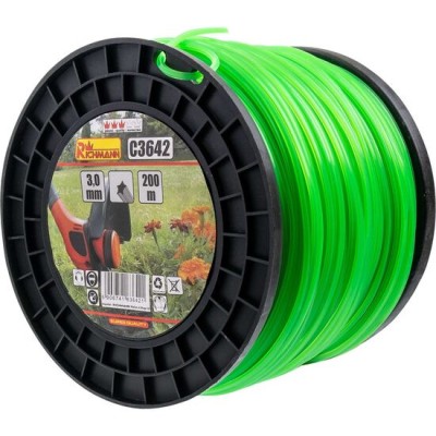 Fir rezerva motocoasa, trimmer, tip stea, 3 mm x 200 m, Richmann foto