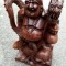 Superbă sculptura de dimensiuni impresionante lucrare dintr-o singură bucata de lemn
