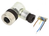 Mufă M12 4 PIN mamă pe cablu IP68 DeviceNet/CANopen