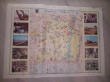 Harta ECONOMICA-1985,RSR-Jud.BRAILA-si cu imagini/Vederi,Inst.de Org.Teritoriul
