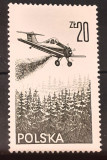 Cumpara ieftin Polonia 1977 aviatie, posta aeriana, serie 1v mnh, Nestampilat