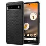 Husa Spigen Liquid Air Google Pixel 6A Negru