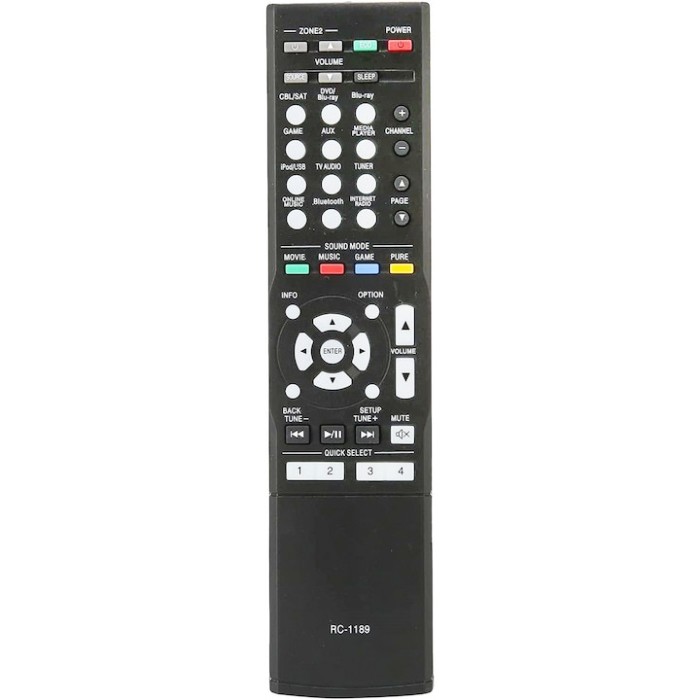 Telecomanda pentru Denon RC-1189, x-remote, Negru