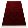 ORIENT 5365 covor visiniu / negru Cadru, oriental, cu franjuri, 150x230 cm