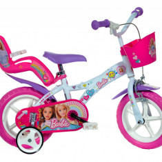 Bicicleta copii 12" - Barbie la plimbare PlayLearn Toys