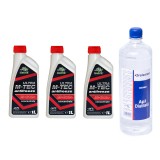 Pachet PROMO Revizie Antigel 3 l Antigel Motrik tip G12+ roz + 1l apa distilata gratis