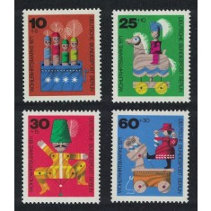 Berlin 1971 - Jucarii vechi din lemn, serie neuzata