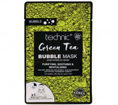 Masca purificatoare TECHNIC Green Tea Bubble Mask, 20 g foto