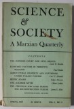 SCIENCE and SOCIETY , A MARXIAN QUARTERLY , NO. 3 , SPRING , 1937