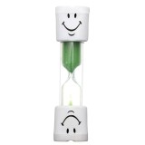 Cumpara ieftin Clepsidra pentru perierea dintilor, 3 minute, 10 x 2.5 cm, verde