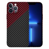 Husa pentru Apple iPhone 13 Pro Max, Techsuit, Carbonite FiberShell Vortex, Rosie