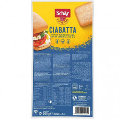 Paine ciabatta fara gluten Ciabattine, 200g, Schar